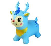 Youding Cheval Gonflable - Promenade Gonflable sur videur | Jouets Animaux sautant pour - Compagnon à Bascule en Caoutchouc pour Tout-Petits pour l'extérieur, la Maison, la Salle de Jeux préscolaire,