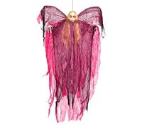 Youding Halloween Witch - Red Ghost Room Decor | Ghost-activé par La Voix Rouge Brillant | Décorations d'halloween avec des Lumières LED pour La Fête, L'intérieur, L'extérieur, Le Porche, L'automne,