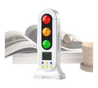 Youding Minuterie Visuelle Feu De Circulation, Outil de Gestion du Temps d Étude, Minuteur d Exercice Numérique, pour Parents Enseignants Élèves Salle de Classe Cuisine Bureau Cuisiniers