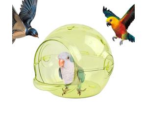 Youding Nid d'oiseau pour cage - Perroquet pour pondre des œufs | Abri de couchage d'élevage | Nouveaux accessoires transparents multifonctionnels pour perruches, perruches, pinsons, perruches