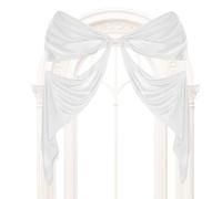 Youding Nœud Géant pour Fête,300 x 74 cm Décoration pour Enterrement de Vie de Garçon | Grand Nœud en Satin pour Arche Décorative | pour Noël Anniversaire Salon Mur Arche Porte Fenêtre