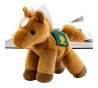 Youding Peluche Cheval - Mascotte 21cm Décoration Intérieure - Jouet en Peluche Cheval Doux et Pelucheux | pour Halloween Noël Saint-Valentin Anniversaire Remise De Diplôme Nouvel an Maison Bureau