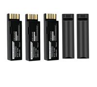 Youejoeq Lot de 5 batteries de rechange 3400 mAh DS3600 pour scanners Ze'bra DS3678 DS3600 LI3678 LS3678 LS3600 Series ; compatible avec la pièce n° BT-000341-01 82-166537-01 BTRY-36IAB0E-00 BTRY-RF2