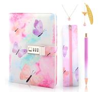Youerls - Cadeaux d'anniversaire pour filles de 7, 8, 9, 10, 11, 12, 13 et 14 ans, journal secret pour fille, cadeaux de Noël et d'anniversaire pour filles de 8 à 14 ans, carnet de notes avec serrure