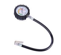 Youery 220 PSI ManomèTre Pression Des Pneus,Mini Pour ManomèTre Jauges De Pression Des Pneus,Tuyau Flexible Testeur de Compteur de jauge de Pression Compatible avec Le vélo de Moto Camion de Voiture