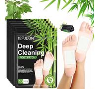 Youery 50 Pack Patch Detox Pieds Perte de Poids, Patch Pied Detox, Amélioration de la Qualité du Sommeil, Soulager le Stress, Favorise la Circulation Sanguine