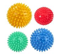 Youery Lot 4 balles de massage, Boule Myofasicale, pour Réflexologie, Relâchement Myofascia, pour la Relaxation et soulager les douleurs musculaires, relâchement myofasique