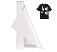 Youery Vinyle de Transfert de Chaleur 30cm x 150cm HTV Transfert Thermique, Flex Thermocollant, Rouleau Vinyle Thermocollant pour Tissu, t-shirts, Chapeaux, Motifs DIY (Blanc)