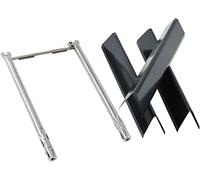 YOUFIRE Weber Spirit Grill Pièces de rechange pour Weber Spirit 200, Spirit E210 E220 S210 S220, Spirit II E-210, Barres aromatisantes en acier porcelaine 39,3 cm Pièce # 7635, tube de brûleur # 69785 Plaque chauffante