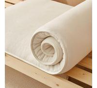 YOUGANG Matelas futon japonais, matelas de couchage matelassé, tatami, matelas de couchage portable, pliable et enroulable (120 x 200 cm)