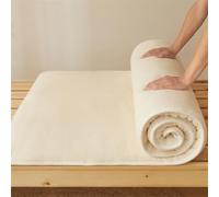 YOUGANG Matelas futon, matelas de sol japonais rembourré en coton, surmatelas matelassé, tatami, dortoir, matelas de couchage pliable et enroulable (150 x 200 cm)