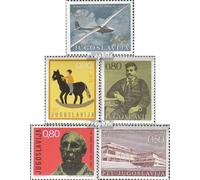 Yougoslavie 1471a,1478,1479,1485,1486 (complète.Edition.) Neuf avec Gomme Originale ** MNH 1972 vol à Voile, Kinderwoche u.Un. (Timbres pour Les collectionneurs) Avions/Ballons/Zeppelins/Aviatio