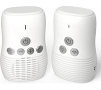 Youha Audio Babyphone - Avec veilleuse - Portée de 280 mètres - Pratique & facile à utiliser - Son clair - Communication bidirectionnelle - Mode VOX