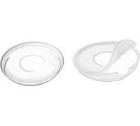 Youha® - Coquilles pour recueillir le lait - Coquilles pour seins - Recueil du lait maternel - Tirer son lait - Sans BPA - Produit original Youha - 2 pièces
