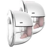 Youha® Double Tire-Lait Sans Fil + App - Gen 2 - Tire-Lait Sans Fil - Tire-Lait Portable Rechargeable - Sans Bpa - Sans Fils - 22mm & 24mm - Allaitement - Ensemble De 2 Pièces - Contrôlable Via App