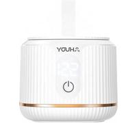 Youha - The Cube - Chauffe-biberon sans fil - Chauffer les biberons en déplacement - Ecran LED inclus - Convient à différentes marques de biberons.