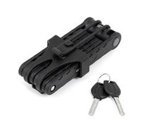 Youin Cadenas pliable avec clé pour vélo et trottinette électrique, acier 7 mm, antivol de 94 cm, 8 plaques articulées, support de transport, résistant à la corrosion