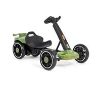 YOUIN Kart électrique pour enfant SC1005 pliable avec télécommande, Bluetooth, lumières LED, batterie 12 V 4,5 Ah, vitesse 5 km/h, autonomie 2 h, enfants de 3 à 6 ans, noir