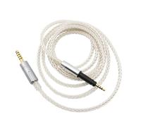 Youkamoo Câble équilibré de rechange 4,4 mm compatible avec casque Sennheiser HD598, HD598SR, HD598CS, HD599, HD598SE, HD579, HD560S, HD620S, HD505, 2 m