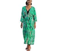 YOUKD Femmes Bohème Cardigan Maxi Robe de Couverture de Plage Robe Longue Kimono Taille BathRobs