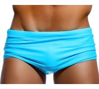 YOUKD Homme Solid Swim Brief Maillot de Bain Short de Bain Taille élastique Swim Shorts Swimwear