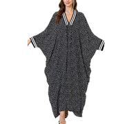 YOUKD Robe Longue Cardigan bohème pour Femme Grande Taille Kimono Beach Maillot de Bain Cover Up Robes