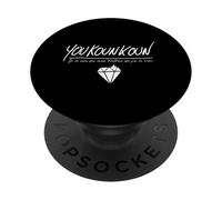 Youkounkoun - Le célèbre Diamant dans Le Film Le Corniaud PopSockets PopGrip Adhésif