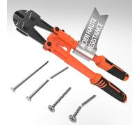 youkzuan Coupe-boulons 315 mm (12 pouces) Capacité d'ouverture maximale 15 mm Poignée confortable