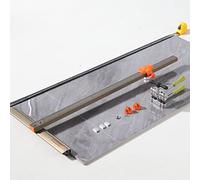 youkzuan Kit d'outils de coupe de carrelage professionnel en porcelaine avec très grand coupe-carreaux (peut couper 182 cm), nouvelle grande pince Super-Power, 3 lames de coupe et 3 roues de marquage