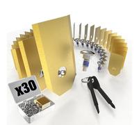 youkzuan Lot de 30 lames de rechange pour tondeuse robot Husqvarna Automower, Gardena Robot Tondeuse, compatibles avec Segway Navimow Robotic Tondeuse