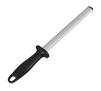 Youlin Fusil en Acier Diamanté,30cm,Professionnel Aiguiseur de Couteaux,pour Affûtage Cuisine Camping Outil coutellerie