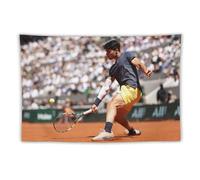 YOUMAN Poster Carlos Alcaraz joueur de tennis Espana célèbre tapisserie murale cadeau décoration salon chambre à coucher 101,6 x 152,4 cm