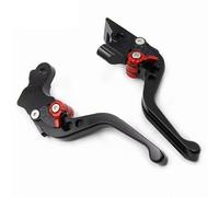 Youmero Levier D'embrayage Frein Leviers De Frein Et D'embrayage Pliables CNC Réglables Pour Moto Compatible Avec Suzuki Pour GSF1200 1997 1998 1999 2000(Black)