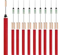 Youmile 10 pcs SF240E SEFUSE 240 degrés Celsius Coupures thermiques en métal Fusible thermique 10 A 250 V avec borne à sertir GT-1 Gaine en fibre de verre en silicone pour appareils électroménagers