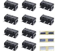 Youmile 10 pièces D2FC-F-7N module de micro-interrupteur D2FC-F-7N (10M) avec bouton de souris post réparation autocollant en métal pour APPLE RAZER Logitech Mouse