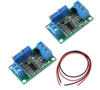 Youmile 2 Pcs Module Convertisseur Tension/Courant 0-5V à 4-20mA Signal Convertisseur de Courant Non Isolé DC 7-30V Avec Câble De Liaison