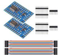 Youmile 2 pcs PCF8575 IO Expander Board Module I2C à 16IO Module I/O Extension Shield Module 16 bits SMBus I/O Ports avec câble Dupont pour Arduino UNO R3