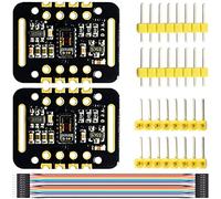 Youmile 2 pièces,Module de capteur de fréquence Cardiaque Concentration d'oxygène dans Le Sang MAX30102 Compatible avec l'en-tête de câble Dupont