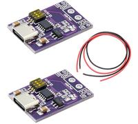 Youmile 2 pièces PD/QC/AFC module de déclenchement de leurre de charge rapide 5V 9V 12V 15V 20V sortie de tension fixe Type-C QC AFC PD2.0 PD3.0 avec câble rouge et noir 26awg