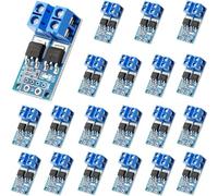 Youmile 20 pièces Module de commande d'interrupteur MOS 15A 400W Interrupteur à déclenchement MOS FET 0-20KHz Interrupteur électronique de réglage PWM Carte de contrôle DC 5V-36V