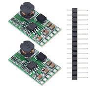 Youmile 2PCS DC-DC Buck Converter 4.5V-27V à 3V 3.3V 3.7V 5V 6V 7.5 9V 12V Alimentation abaisseur Module régulateur de tension haute efficacité DD2712SA avec en-tête de broche