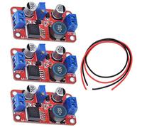 Youmile 3PCS XL6019 Module de convertisseur DC-DC Buck Boost 5V 6V 12V 24V 3-35V à 5-40V 5A Module d'alimentation de régulateur de Tension réglable élévateur avec câble 24AWG