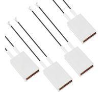 Youmile 4 pièces Élément chauffant PTC Plaque chauffante à chauffage électrique à température constante CA/CC 220 V/270 ℃/5-10 W Coque en aluminium pour micro-dispositifs basse consommation Chauffage