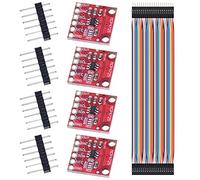 Youmile 4 pièces MCP4725 I2C DAC Breakout Module 2.7-5.5V 12Bit numérique à Analong EEPROM carte de développement pour Arduino avec câble Dupont