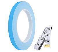 Youmile 5 mm x 25 m Ruban adhésif double face conducteur thermique Ruban adhésif thermique Ruban refroidissement pour dissipateurs thermiques, lumières LED, puce CPU, GPU avec ruban à mesurer 1,5 m