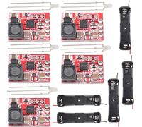 Youmile 5 pièces Module de Charge 18650 TP5000 + 5 pièces Support de Batterie 18650 Module Chargeur 3.6v/4.2v Batterie Lithium ION LiFePO4 Phosphate Carte d'alimentation