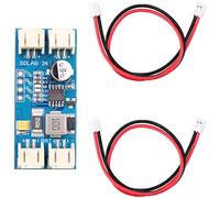 Youmile Carte de contrôleur de Charge solaire 12V CN3791 Carte de contrôleur de Charge solaire MPPT 1 Module de régulateur de panneau JST PH2.0 Recharge automatique pour batterie avec câbles
