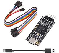 Youmile DAPLINK remplace JLINK OB/STLINK pour STM32 Burner, téléchargeur et émulateur ARM SWD/interface USB Type-C, avec câble USB vers Type-C, câble DuPont