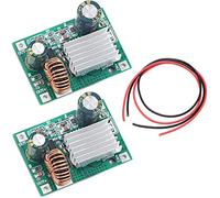 Youmile DC Step Down Module,Module d'alimentation abaisseur,DC 16V-120V à 12V 3A Convertisseur Buck d'alimentation à large tension avec câble rouge et noir,pack de 2