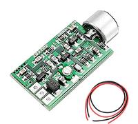 Youmile FM Transmitter Pickup Pick up Module Radio Microphone Pickup Mini Transmetteur Audio Sans Fil Émission MIC Core Board V4.0 avec câble rouge et noir